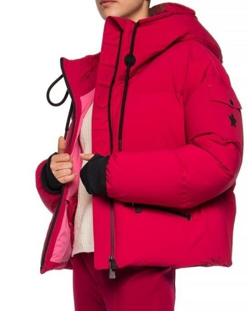 Moncler Grenoble Airy Down Puffer Jacket In Magenta
