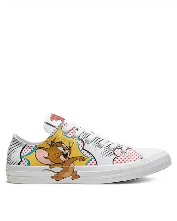 Converse Unisex Tom and Jerry Chuck Taylor All Star Low Top