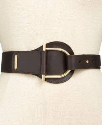 Michael Kors Tapered Pullback Belt Black