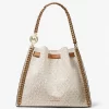Michael Kors Mina Large Logo Shoulder Bag