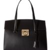 Salvatore Ferragamo Mara Leather Satchel