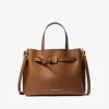 Michael Kors Emilia Small Pebbled Leather Satchel