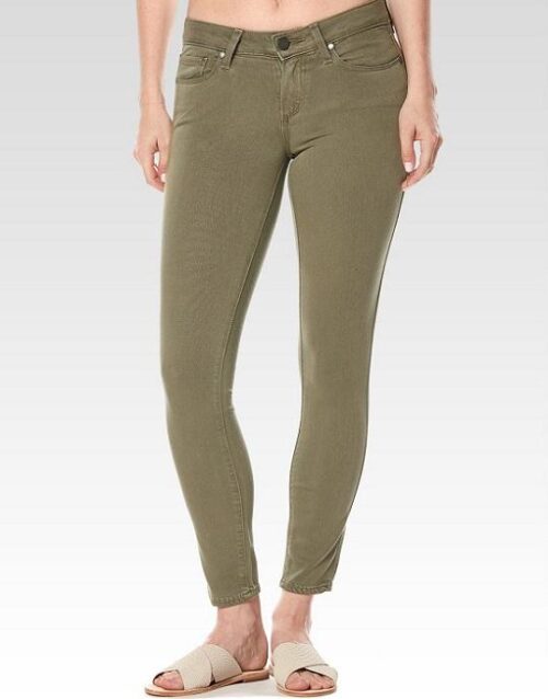 PAIGE VERDUGO ANKLE PETITE - SAHARA GREEN