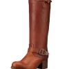 FRYE Vera Slouch Block-Heel Tall Boots