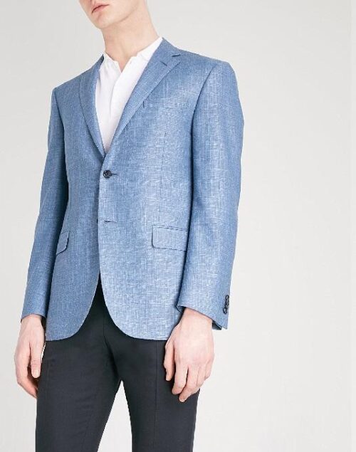 Corneliani Regular-fit wool-blend jacket