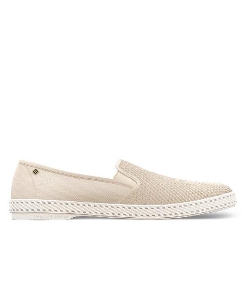 Rivieras Canvas "Beige Classic 20 Degrees" Slip-On Loafers