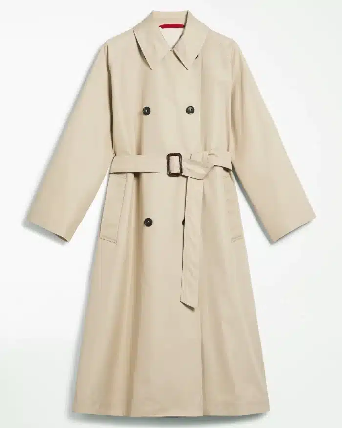 Max Mara Weekend Cotton Gabardine Raincoat