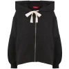 Max & Co Black Cotton Zip-Up Hoodie