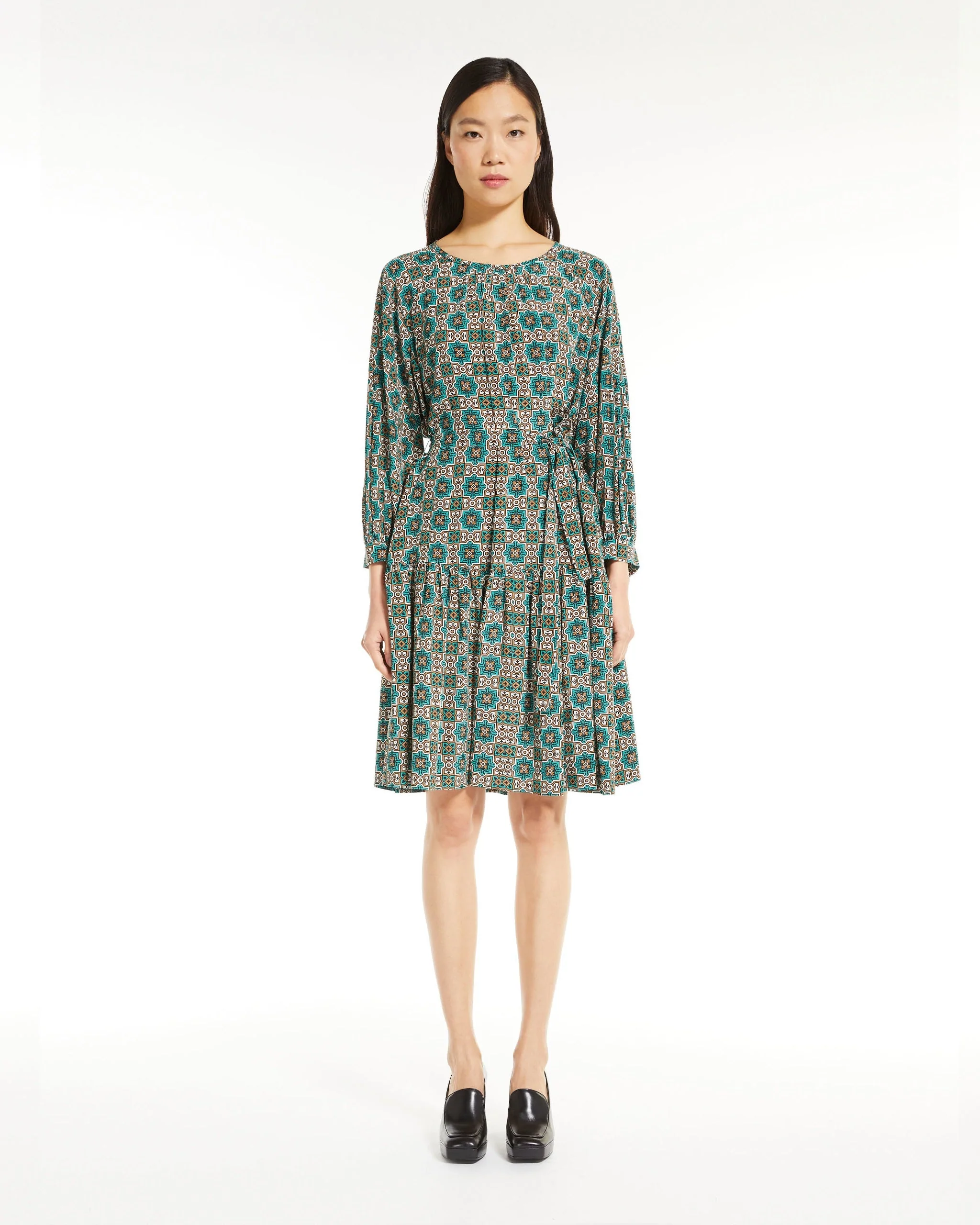 Weekend Max Mara Silk Crepe de Chine Dress