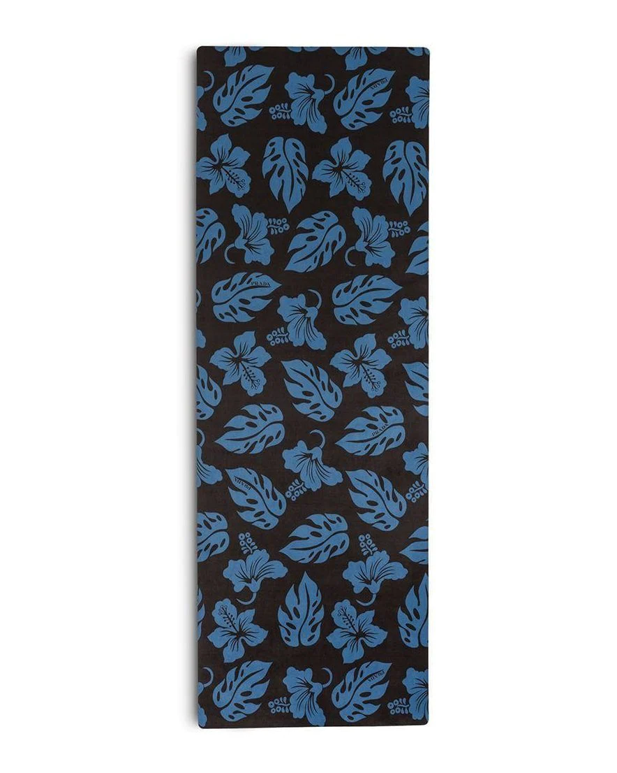 Prada Blue Flowers Yoga Mat