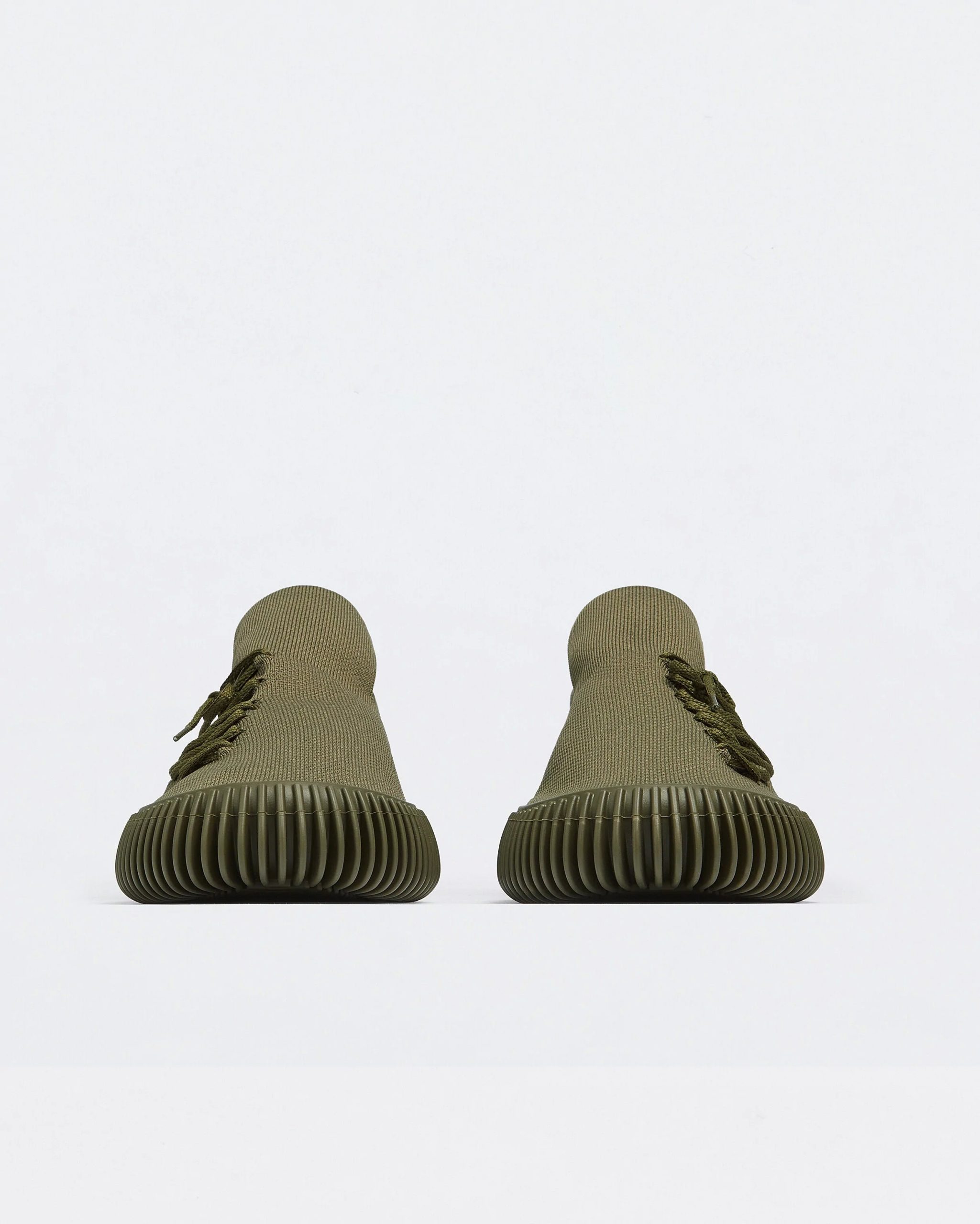 Bottega Veneta Ripple Sneaker In Khaki