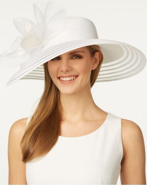 August Hats Camellia Wide Brim Hat