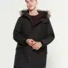 Parks London Jackson Faux Fur-Trimmed Parka