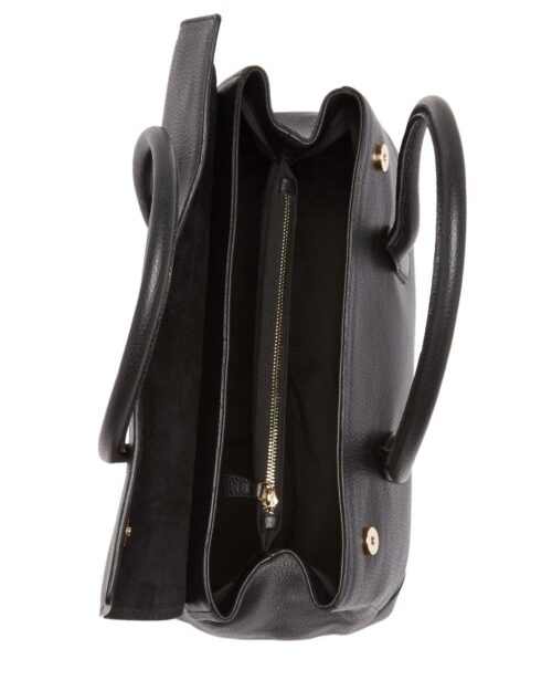 Roberto Cavalli Foldover Leather Shoulder Bag
