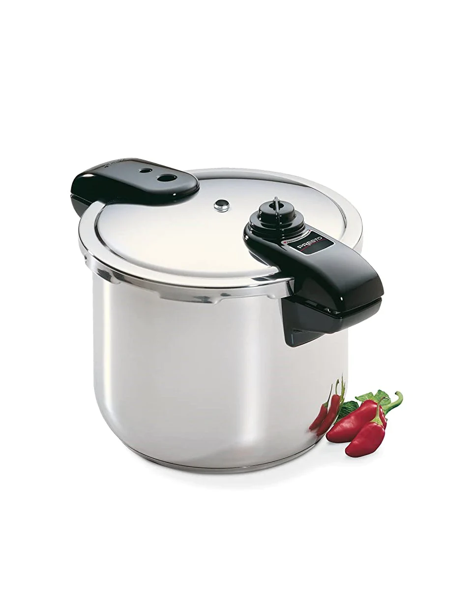 Presto 01370 8-Quart Stainless Steel Pressure Cooker