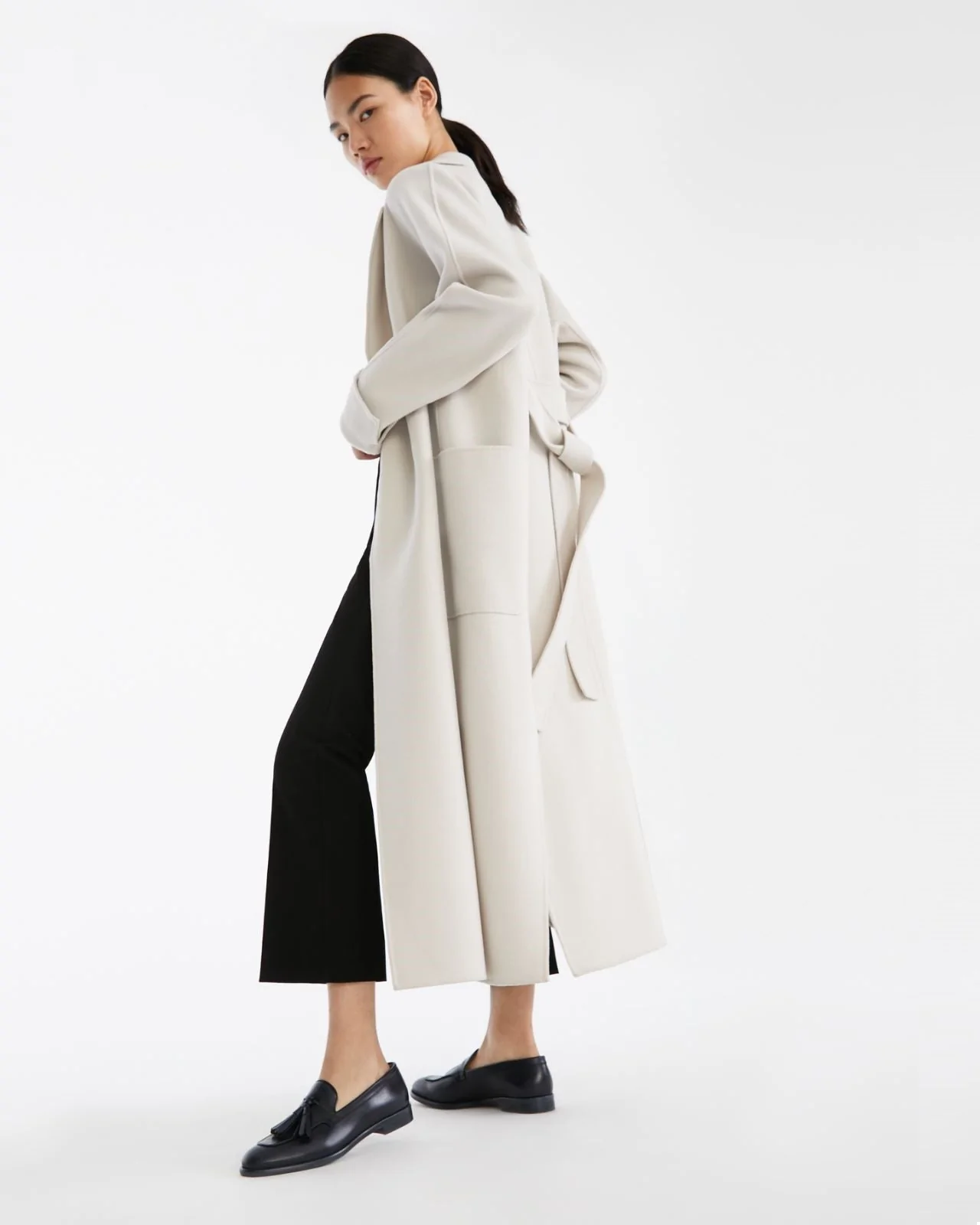 'S Max Mara Stretch Cotton-Blend Trousers