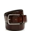 Canali Burnished Cordovan Leather Belt