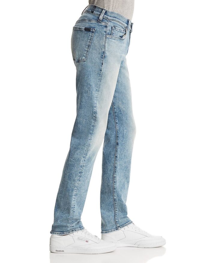 7 For All Mankind Adrien Luxe Sport Slim Fit Jeans in Authentic Sonar