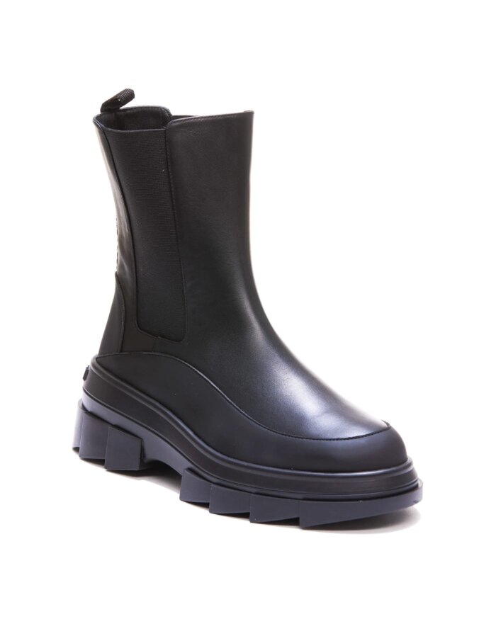 Stuart Weitzman Noho Black Ankle Boots