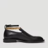 Jil Sander Anklet Loafers in Black