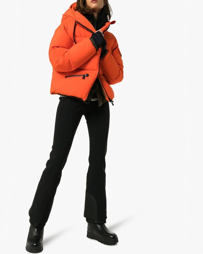 Moncler Grenoble Airy Down Puffer Jacket In Orange