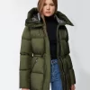 Mackage Freya Down Puffer Jacket, Army