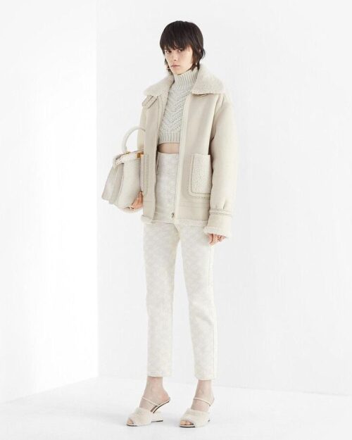 Fendi White Wool Sweater