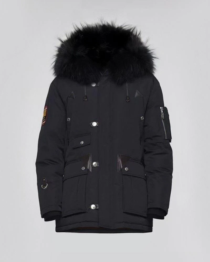 Dsquared2 Funnel Neck Quilted Shell Jacket