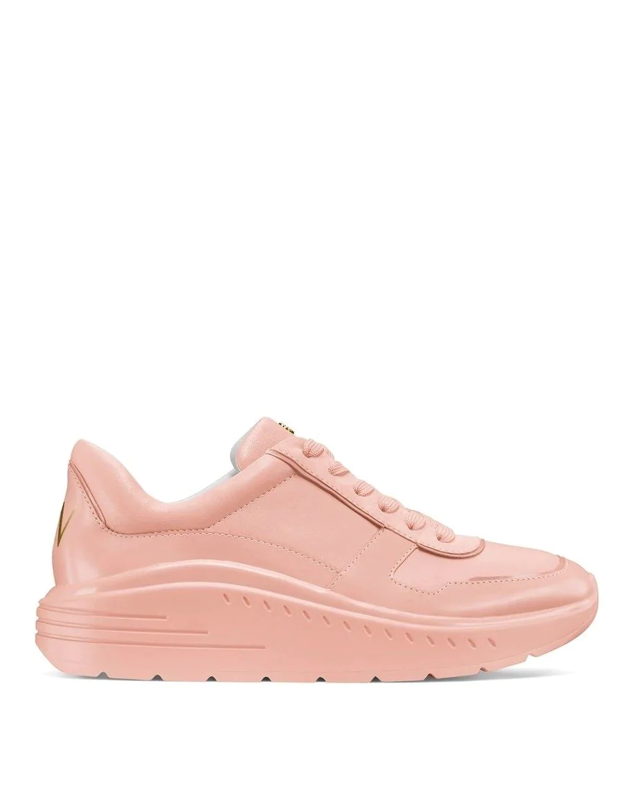 Stuart Weitzman JAQI Pink Sneakers