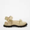 Jil Sander Beige Leather Sandals