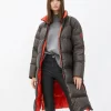 MICHAEL Michael Kors Logo Ciré Reversible Puffer Coat