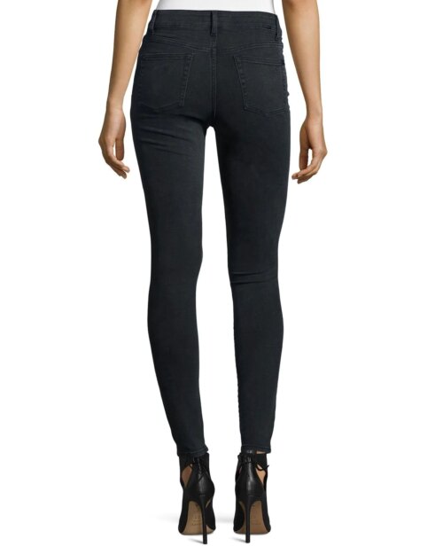 DL1961 Premium Denim No. 1 Super Skinny Ultra High-Rise Ankle Jeans, Battle