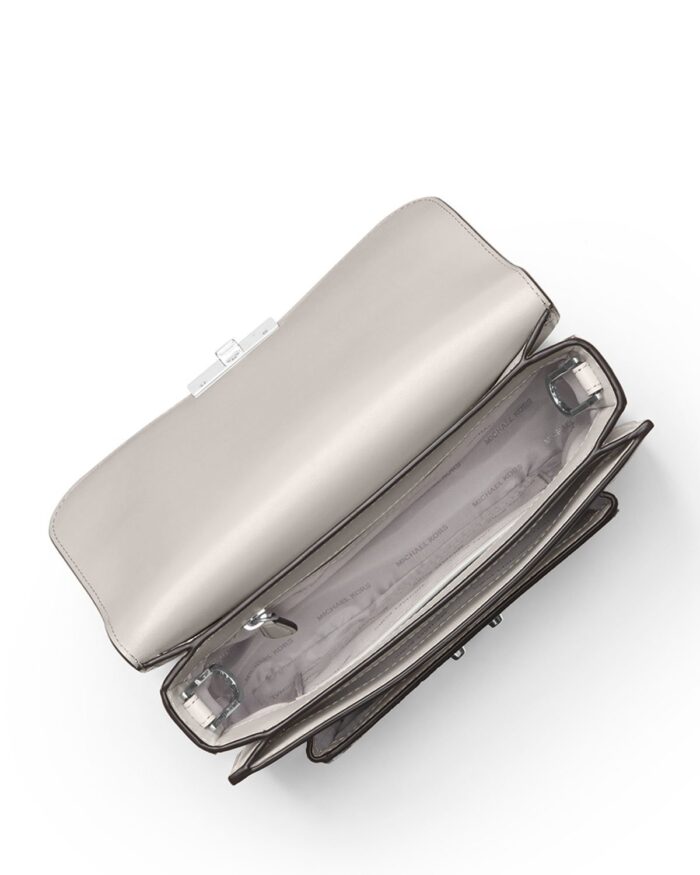 MICHAEL Michael Kors Sloan Editor Large Shoulder Bag - Silver Hardware