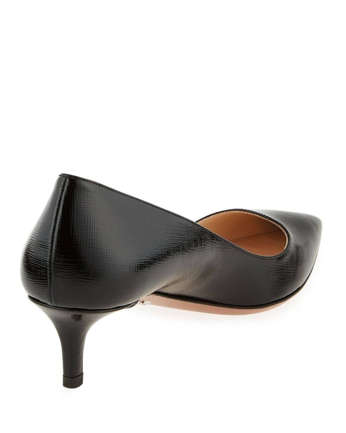 Prada Patent Saffiano 45mm Pump