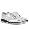 Prada Wingtip Platform Bluchers