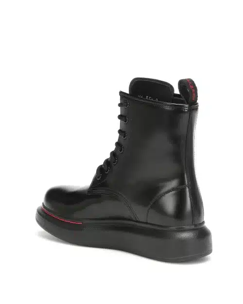 Alexander Mcqueen Leather ankle boots