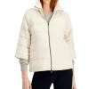Marella Cromo 3/4-Sleeve Quilted Coat