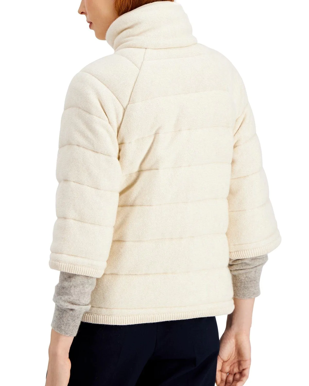 Marella Cromo 3/4-Sleeve Quilted Coat