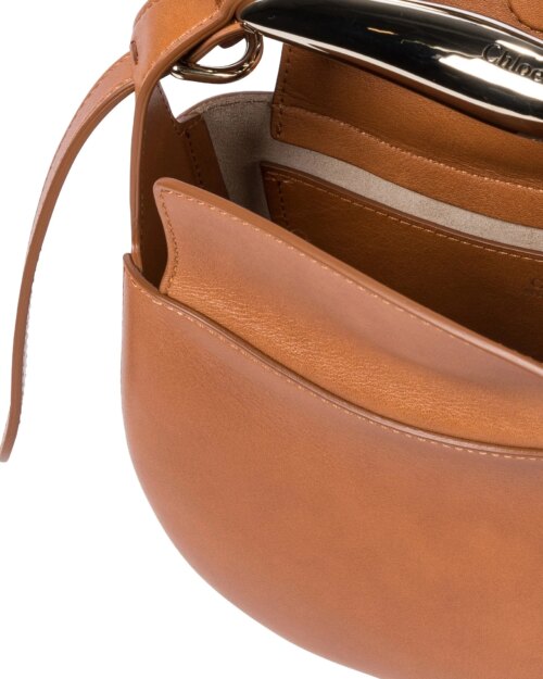 Chloe Kiss Small Bag in Brown