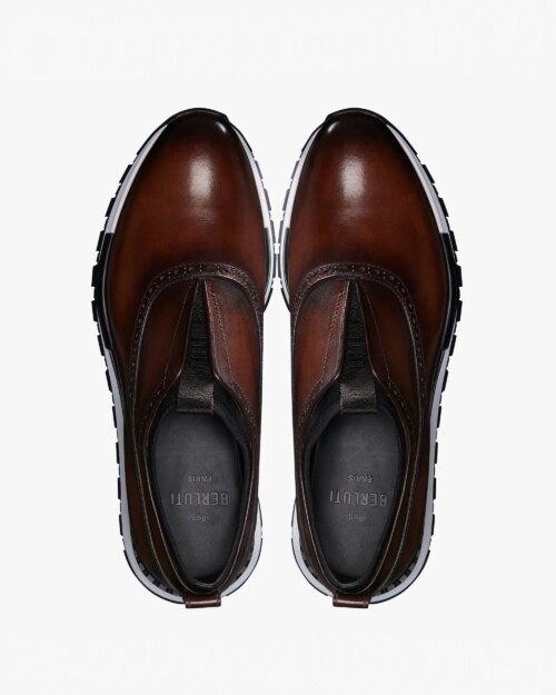 Berluti Fast Track Leather Slip On