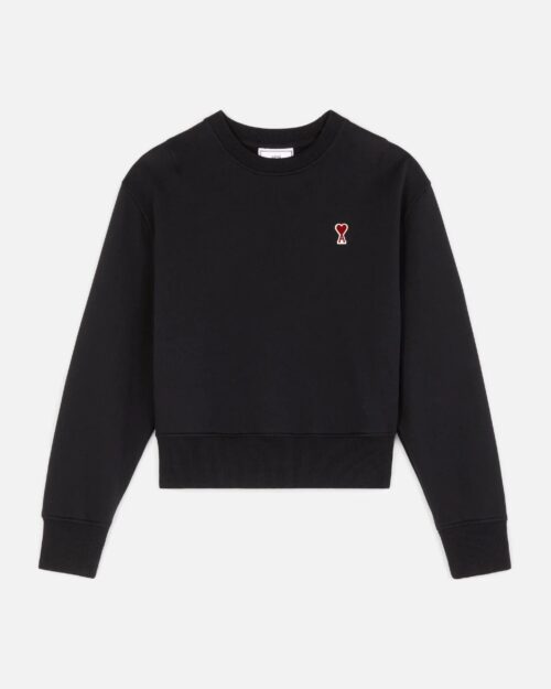 AMI Alexandre Mattiussi Crewneck Sweatshirt With Ami De Coeur Logo