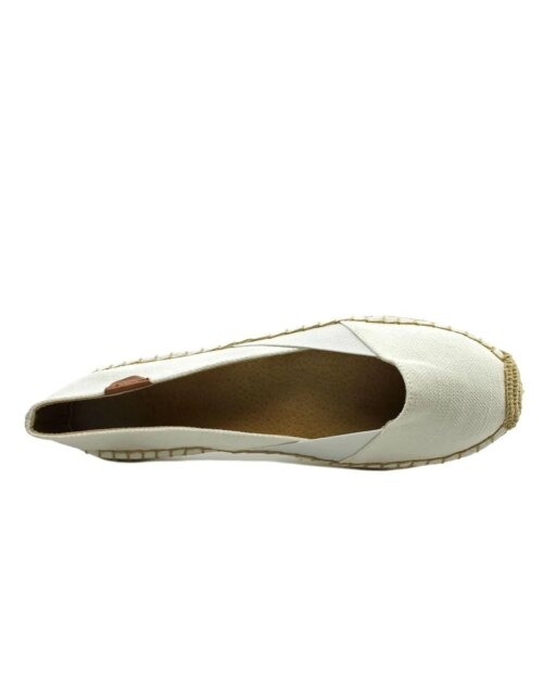 Sperry Espadrille Katama Cape Ivory Canvas Flats