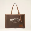 Bally Calie TPU Tote Bag In Brown