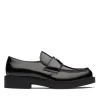 Prada Brushed Leather Loafers