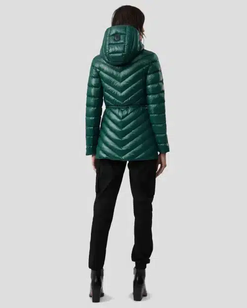 Mackage Tara lightweight down jacket with drawcord waist