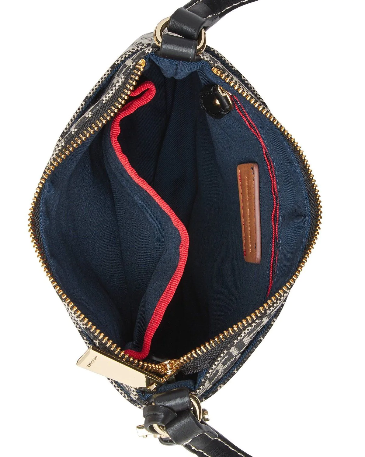 Tommy Hilfiger Julia Monogram Jacquard North South Crossbody