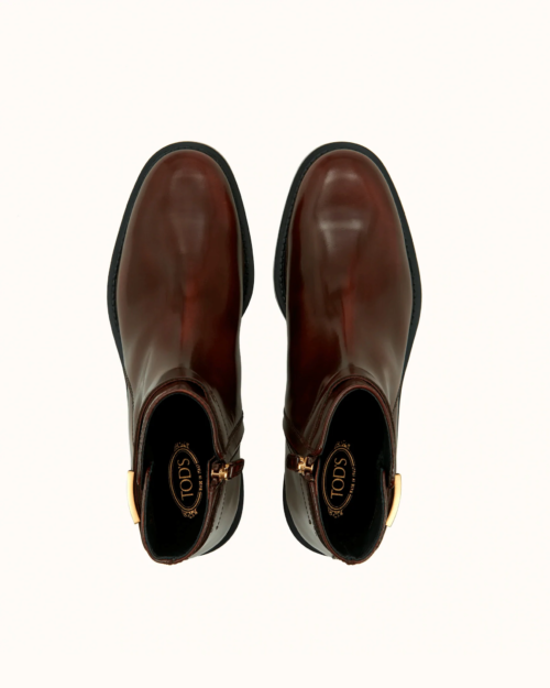 Tod's Timeless Ankle Boots In Leather