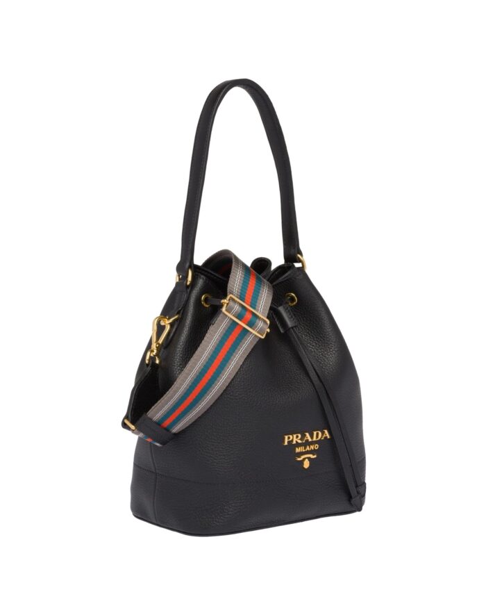 Prada Leather Bucket Bag