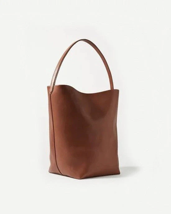 The Row Park Medium Leather Tote