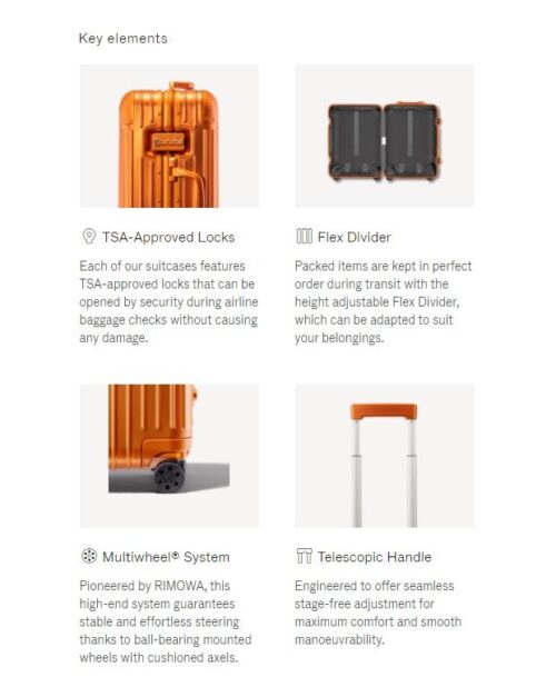Rimowa Original Cabin, Mars